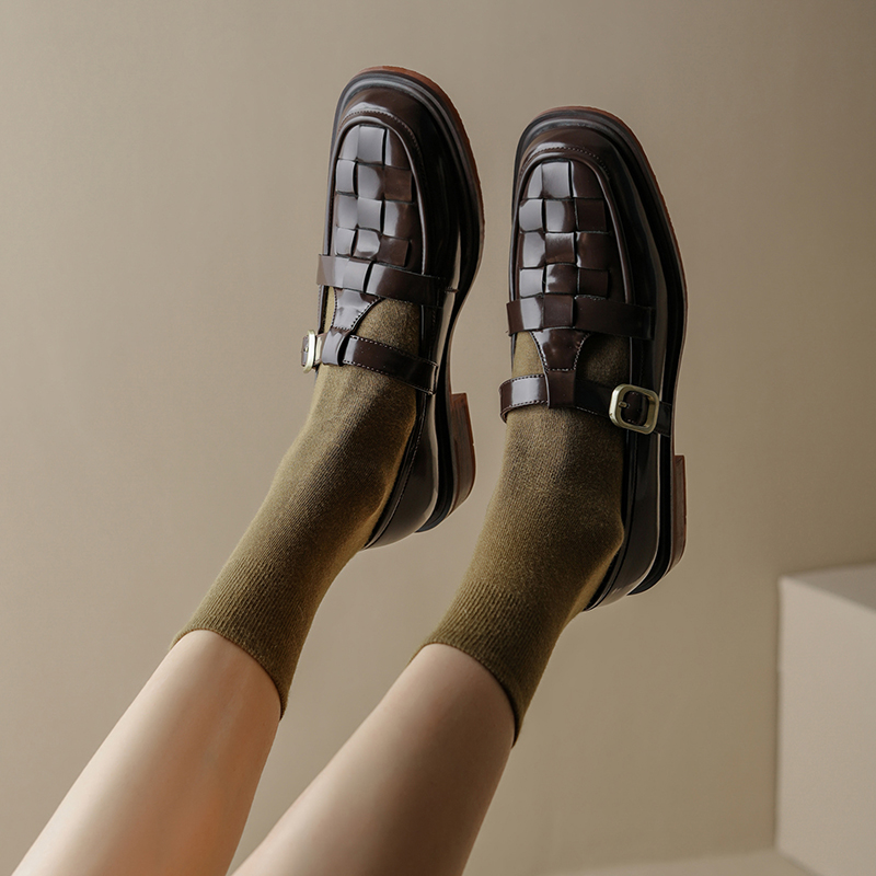Shoes For Women Flats - 2022 New Spring Women Shoes Genuine