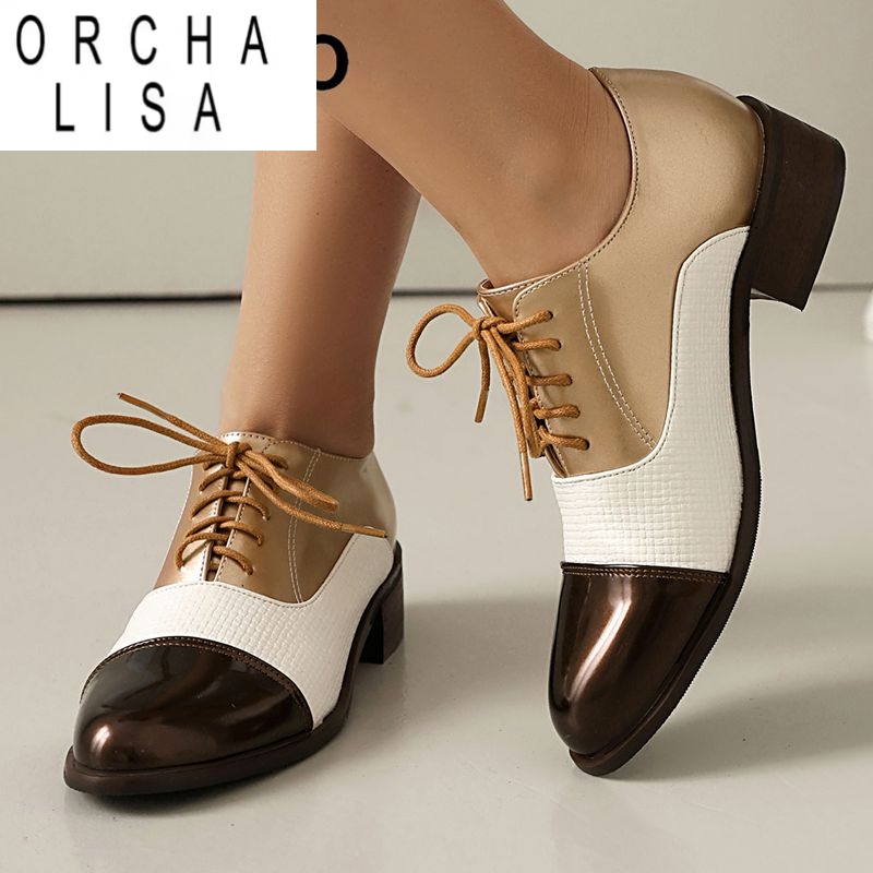 Block Heel Ankle Boots - ORCHA LISA 2025 Leisure Female Pumps