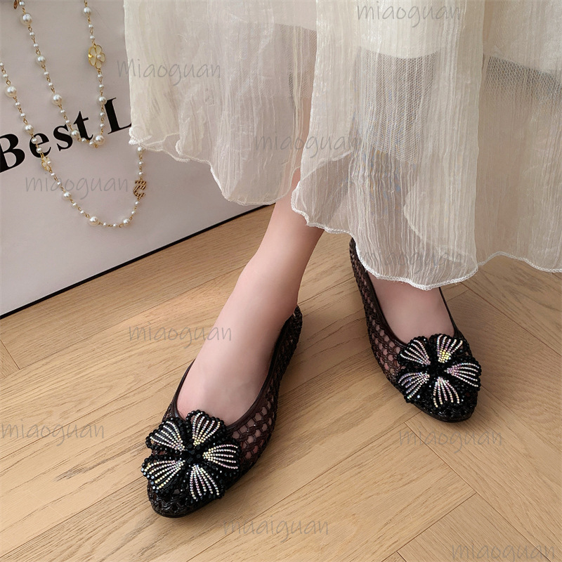 New Crystal Jelly Shoes Sparkl – Jelly Sandal Women recenzja i cena