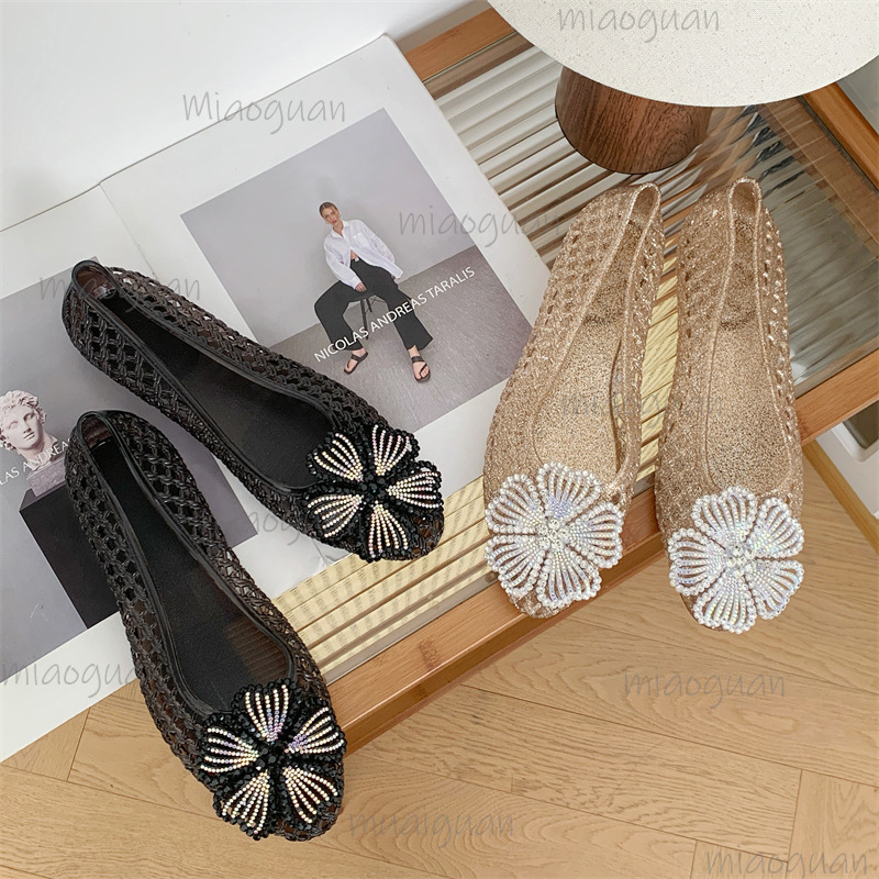 New Crystal Jelly Shoes Sparkl – Jelly Sandal Women recenzja i cena