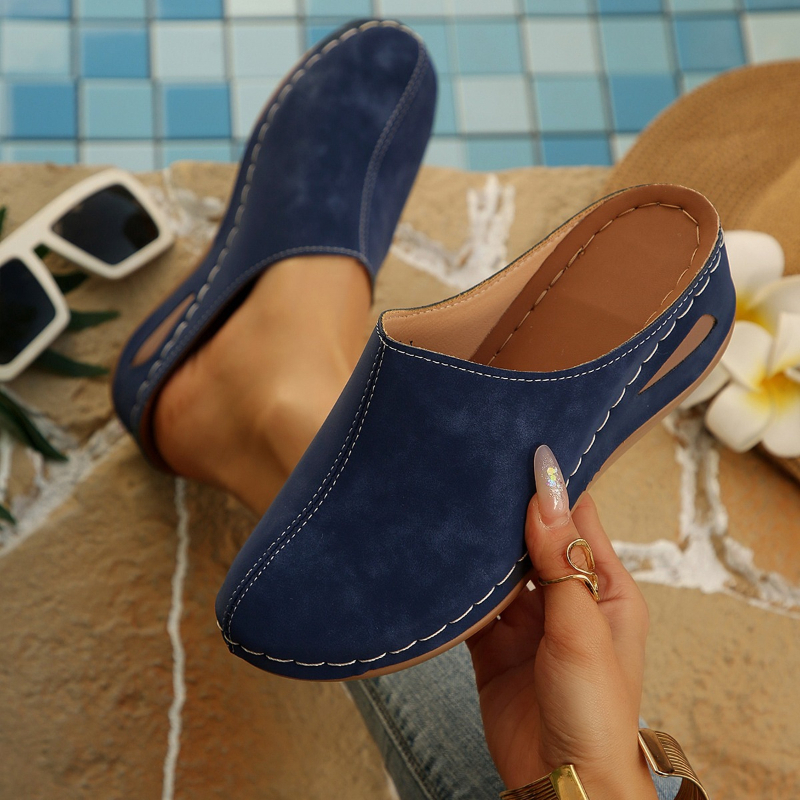Women's Casual Wedge Mules Com – Women'S Shoes With Arch Support recenzja i cena