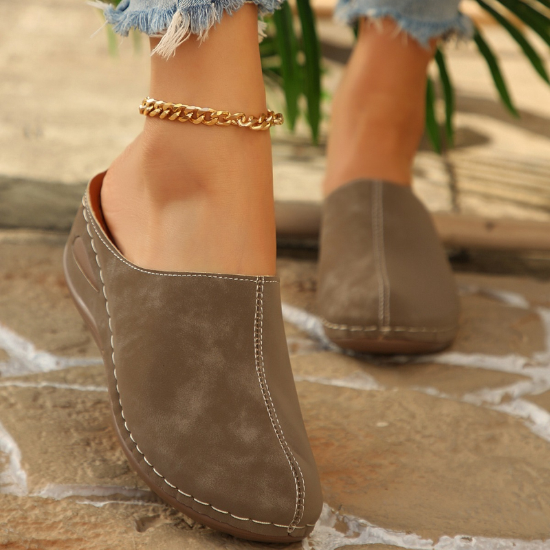 Women's Casual Wedge Mules Com – Women'S Shoes With Arch Support recenzja i cena