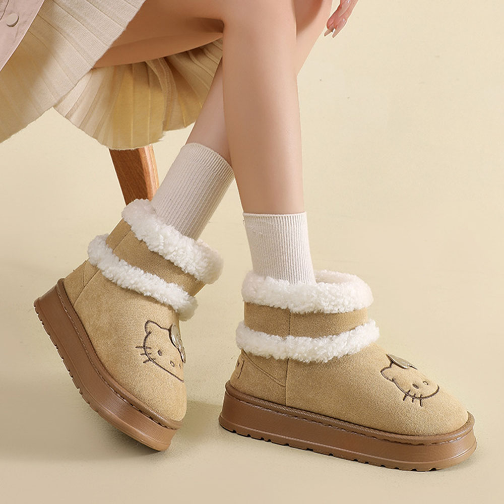 Cute Warm Cotton Slippers Hell – Women Shoes Boots recenzja i cena