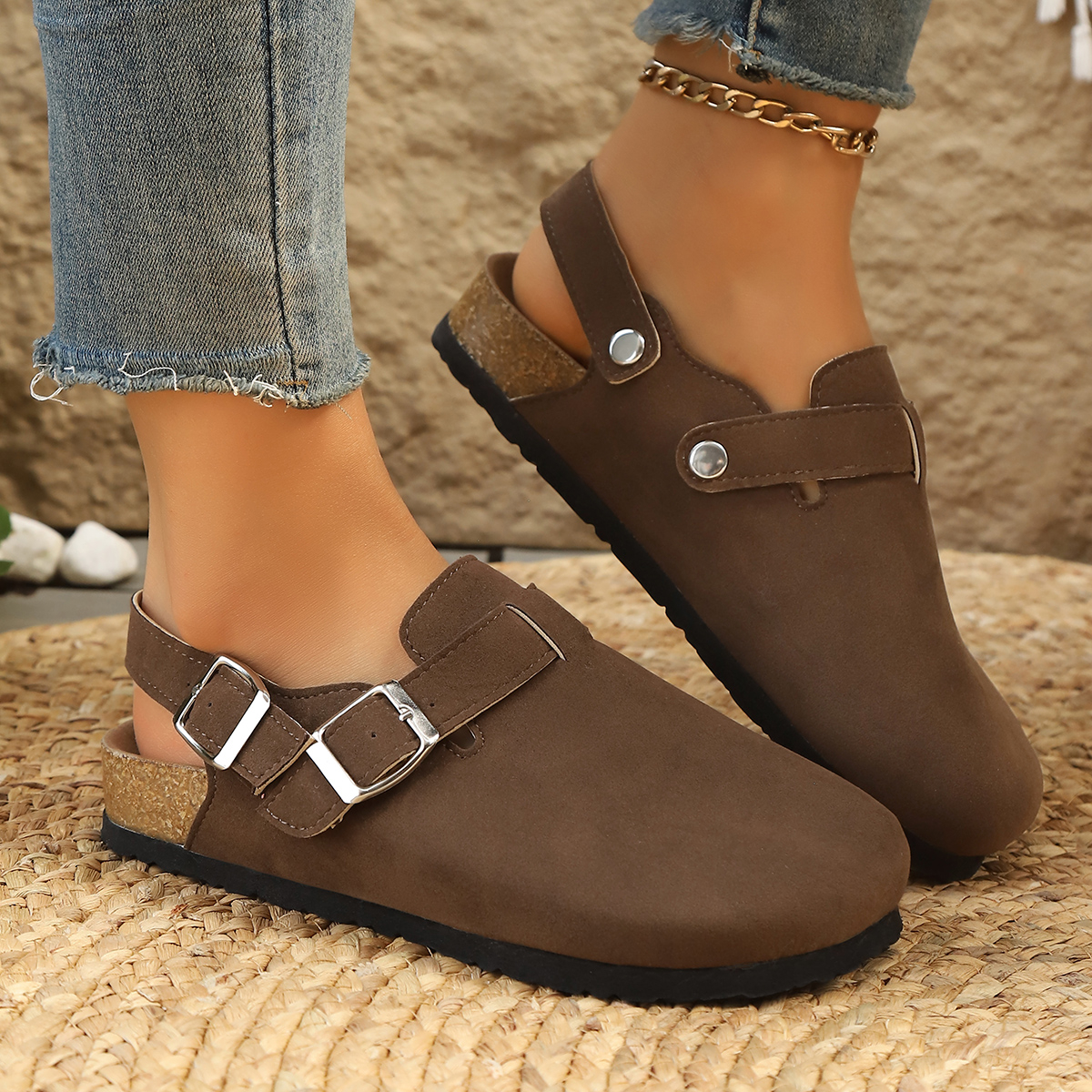 Litfun Suede Women's Clogs wit – Women'S Shoes With Arch Support recenzja i cena