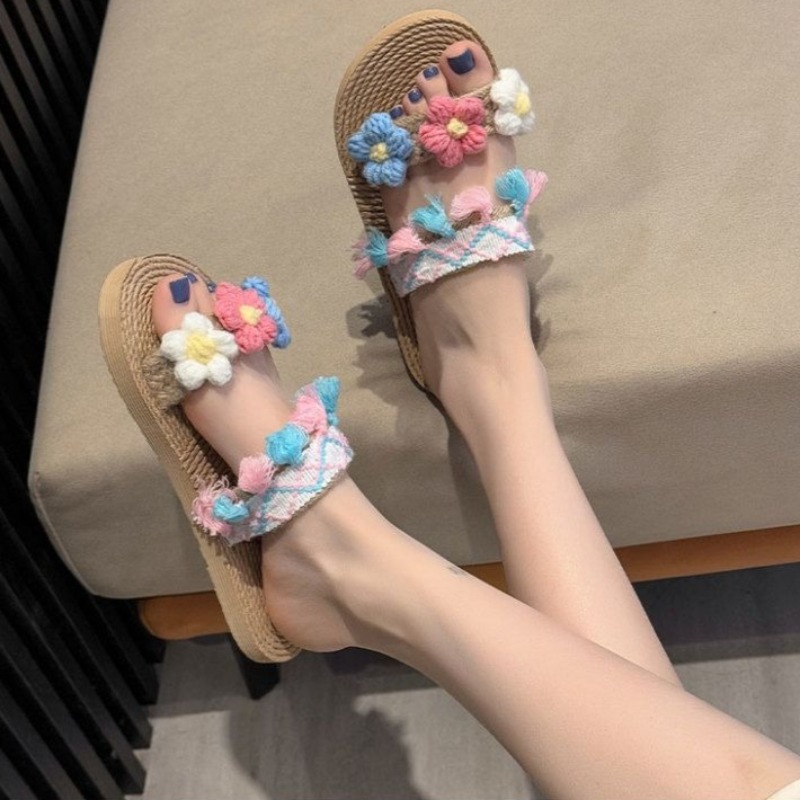 Fashion Braided Jute Sandals W – Women Shoes Must Have recenzja i cena