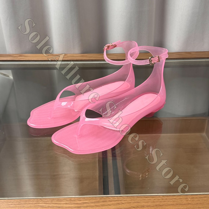 Glitter Jelly Sandals With Ank – Jelly Sandal Women recenzja i cena