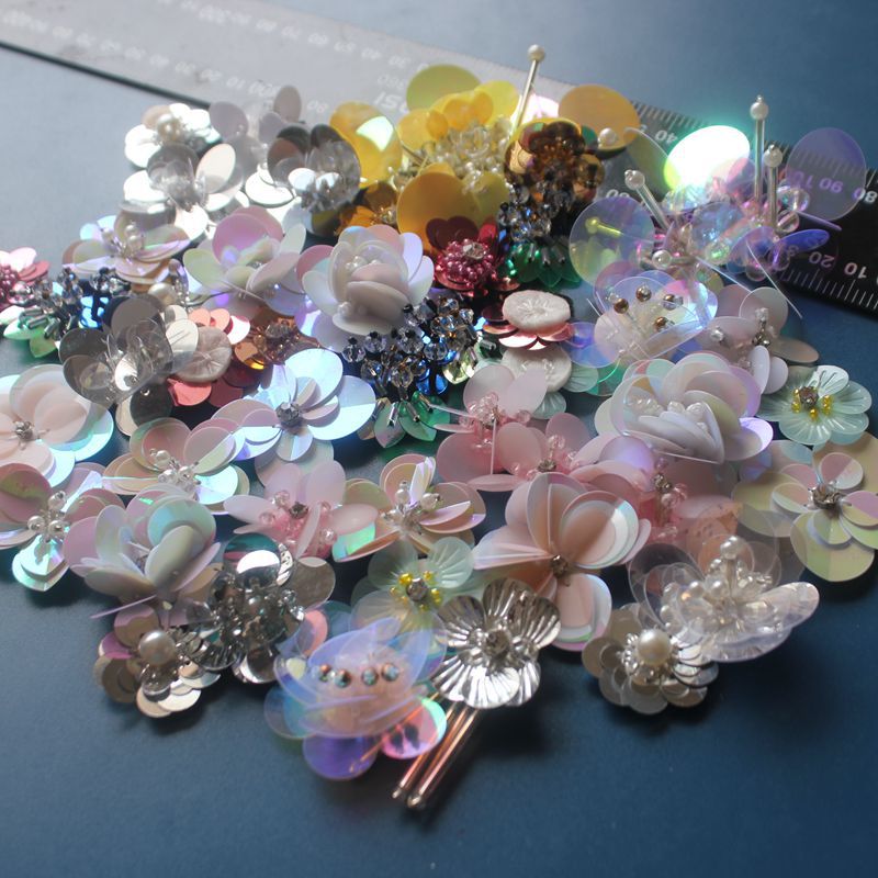 20PCS/Pack Random Sequins Flow – Women Shoes Jeans recenzja i cena