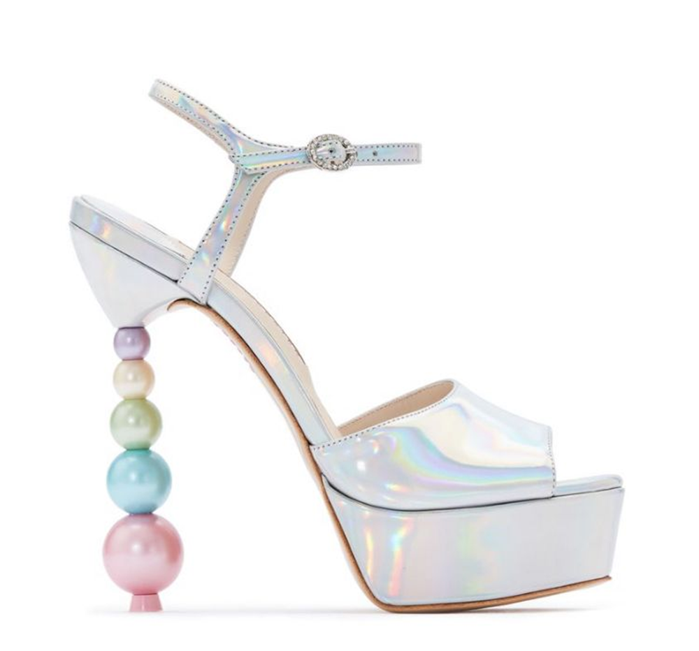 Sweet Pastel Leather Platform  – Block Heel Ankle Boots recenzja i cena