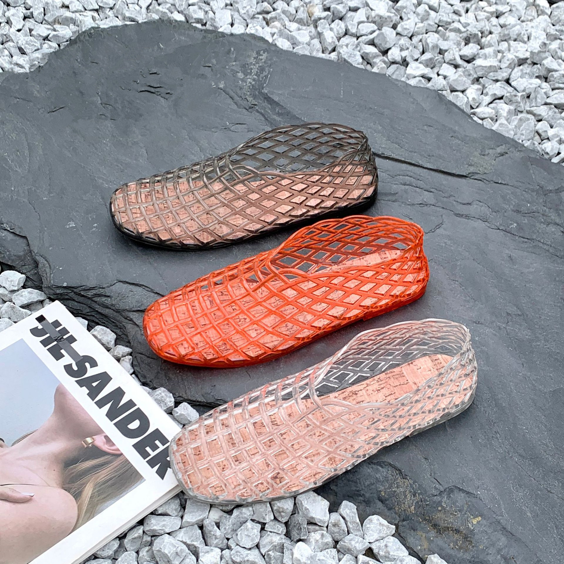 2025 Women's New Flat Sandals  – Jelly Sandal Women recenzja i cena
