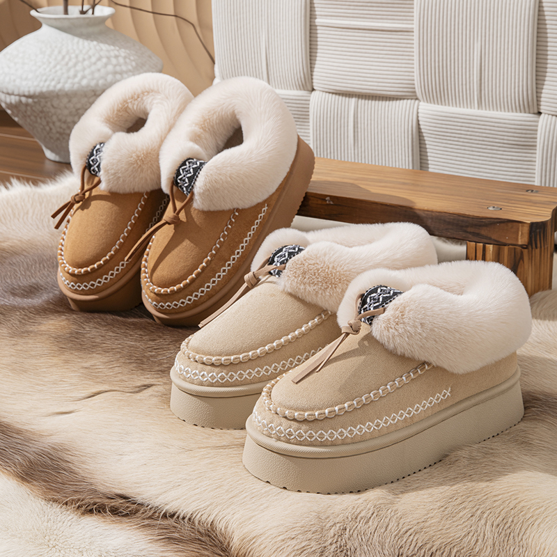 Winter Fluffy Women's Slippers – Women Shoes Winter recenzja i cena