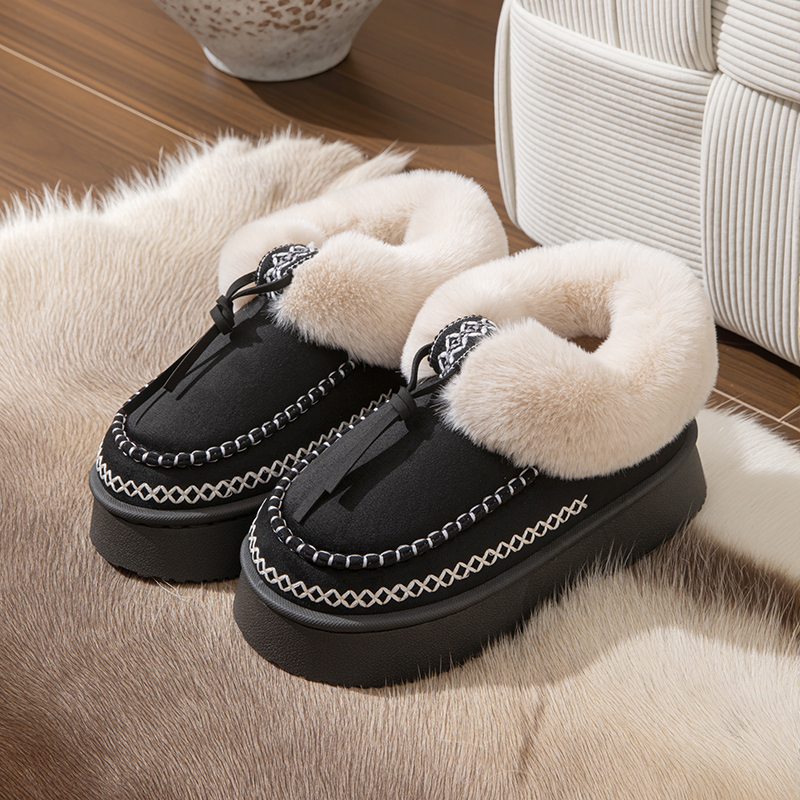 Winter Fluffy Women's Slippers – Women Shoes Winter recenzja i cena
