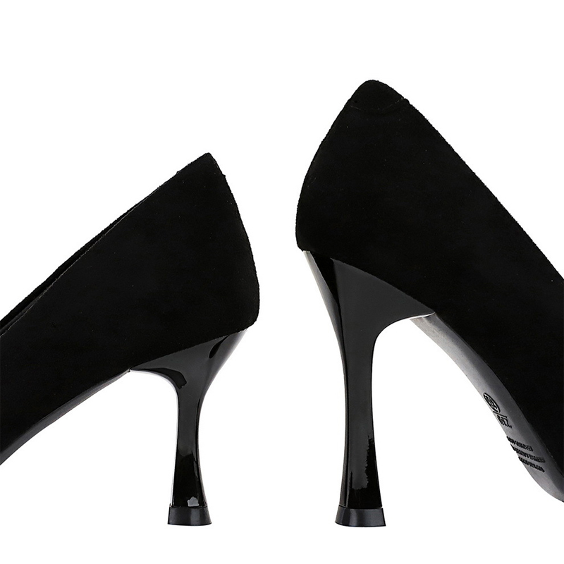 BIGTREE Shoes Suede Black Wome – Women Shoes Zara recenzja i cena