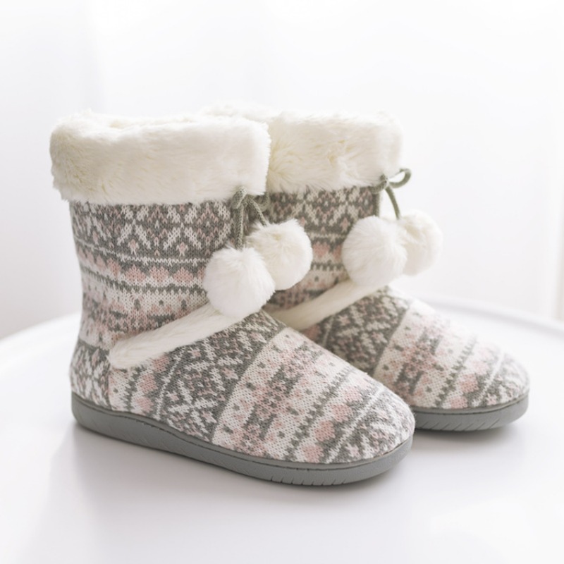 Plush Slippers Boots for Women – Women Shoes Winter recenzja i cena