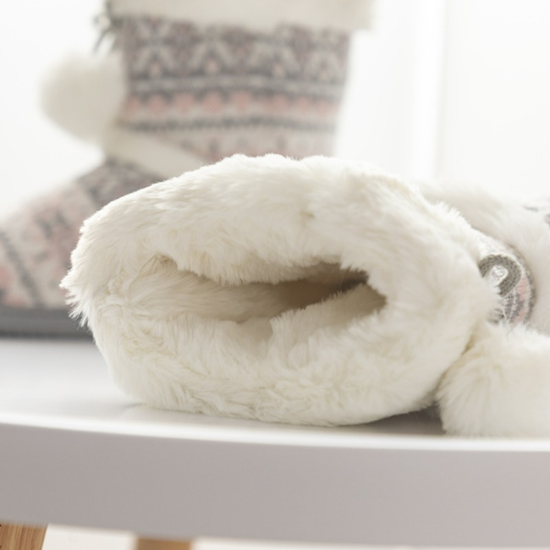 Plush Slippers Boots for Women – Women Shoes Winter recenzja i cena