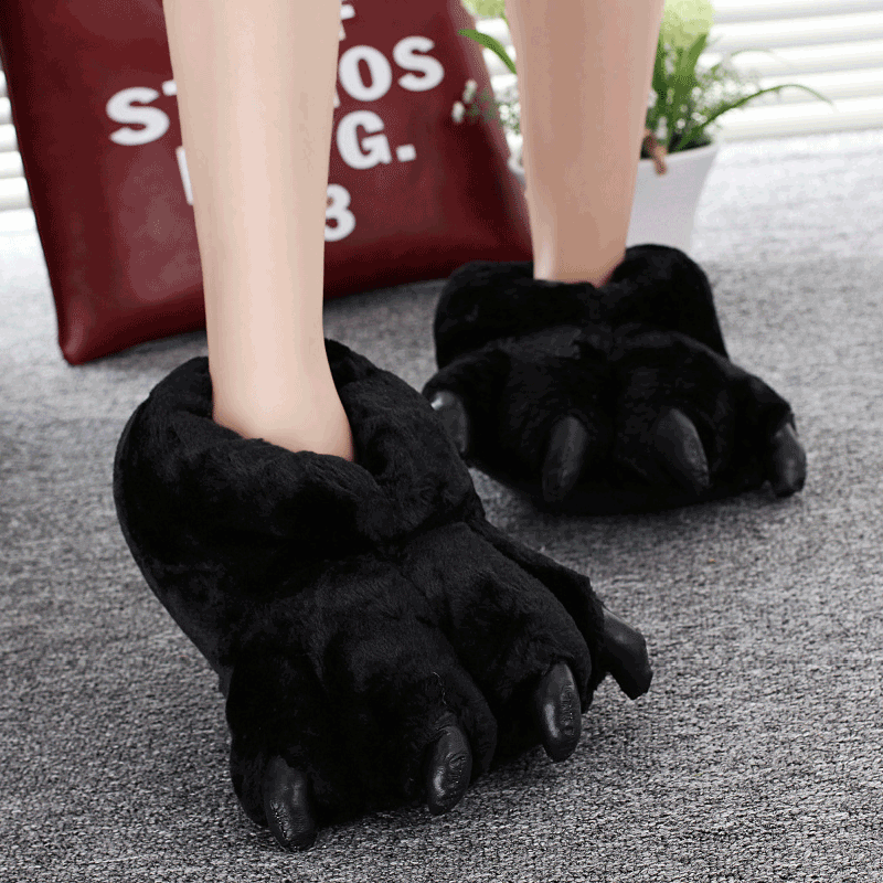 Size 35-43 Black Animal Paw Sh – Women Shoes Winter recenzja i cena