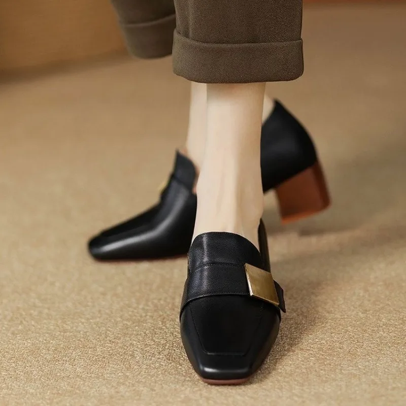 women Fashion Leather Pumps El – Women Shoes Jeans recenzja i cena