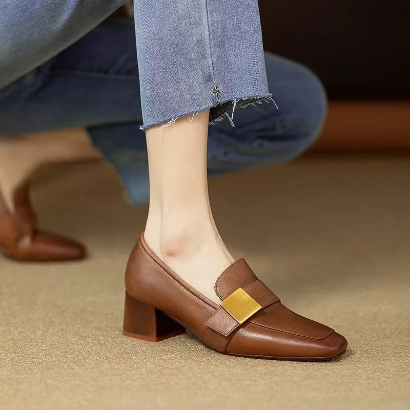 women Fashion Leather Pumps El – Women Shoes Jeans recenzja i cena