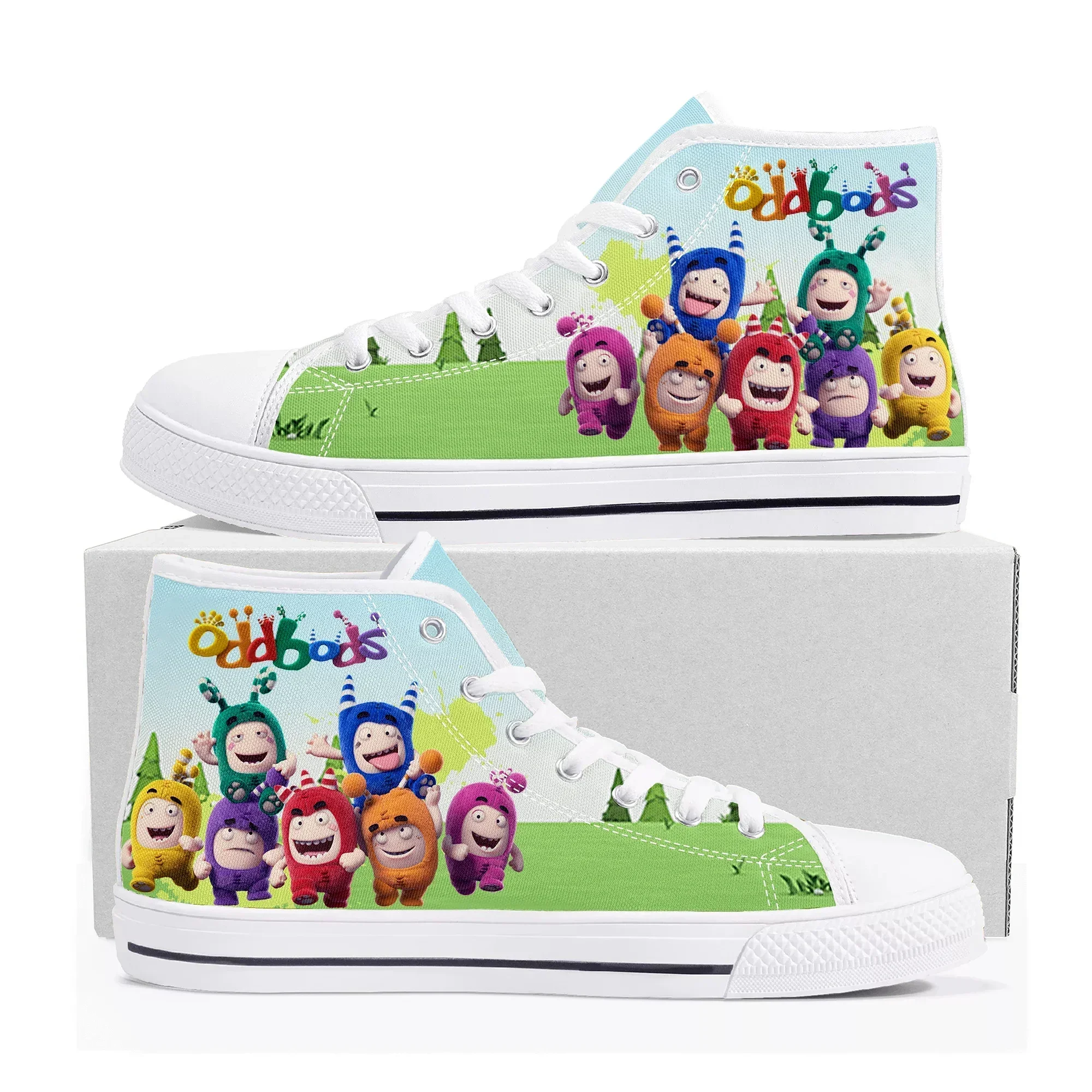 Oddbods High Top Sneakers Mens – Women Shoes Singapore recenzja i cena