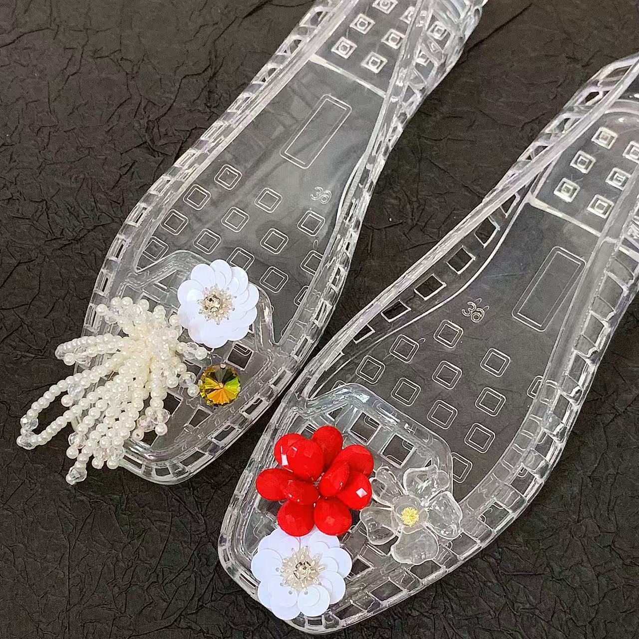 Jelly Crystal Shoes for Women, – Jelly Sandal Women recenzja i cena