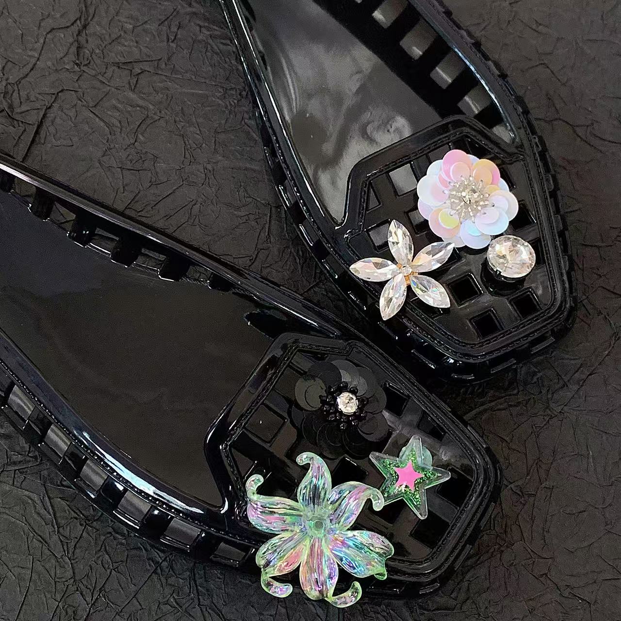 Jelly Crystal Shoes for Women, – Jelly Sandal Women recenzja i cena