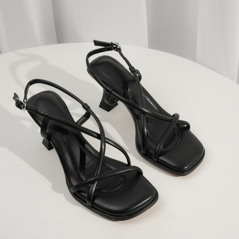 2026 Summer New Simple Square  – Women Shoes Zara recenzja i cena