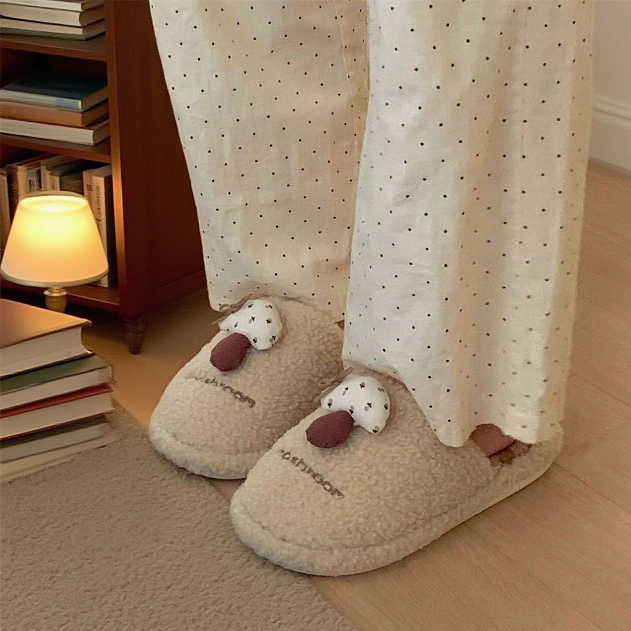 Women's mushroom slippers wome – Women Shoes Winter recenzja i cena