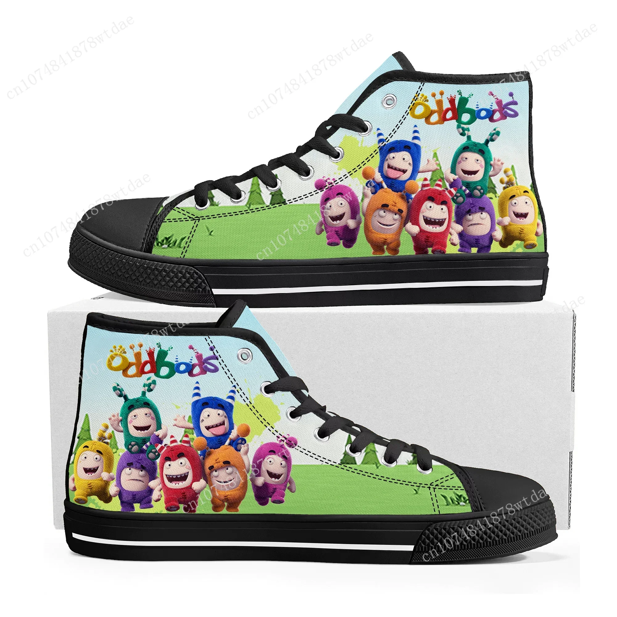 Oddbods High Top Sneakers Mens – Women Shoes Singapore recenzja i cena