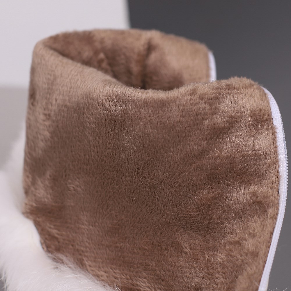 Winter Women Fur Knee High Boo – High Knee Heel Boots recenzja i cena