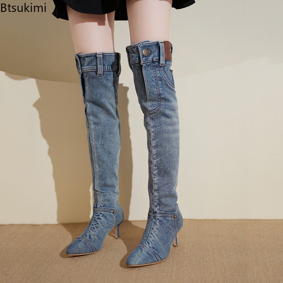2026 Spring Autumn Women's Thi – Women Shoes Jeans recenzja i cena