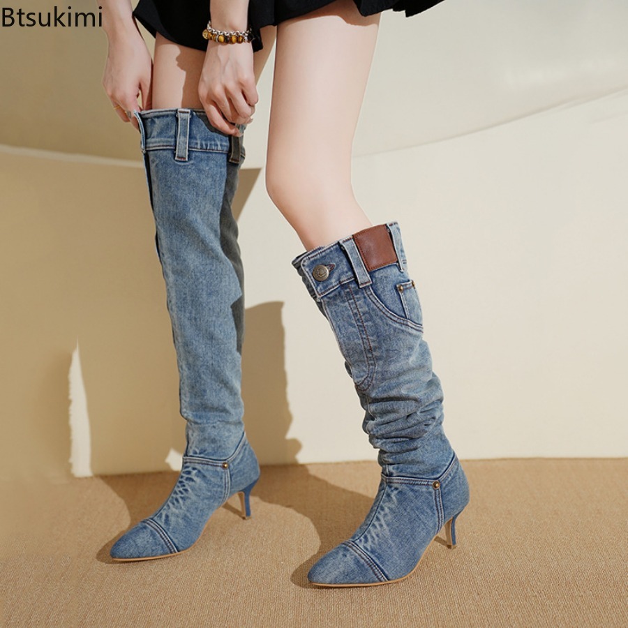 2026 Spring Autumn Women's Thi – Women Shoes Jeans recenzja i cena