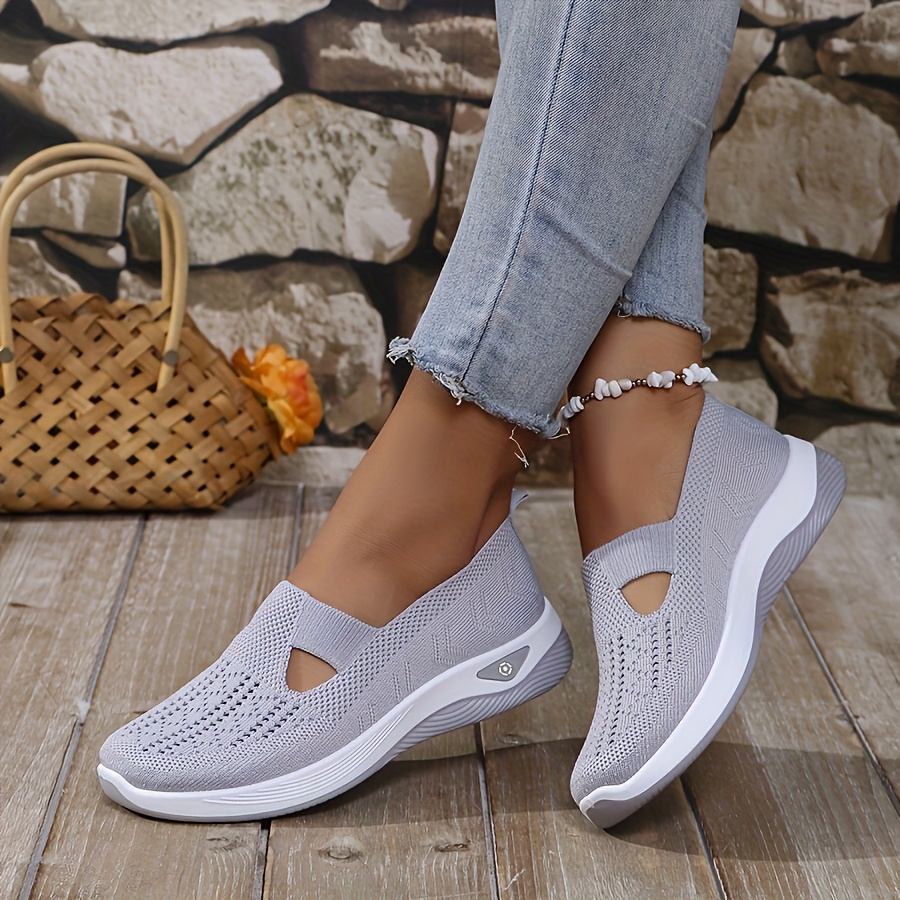 Womens Spring Summer Knit Slip – Women'S Shoes With Arch Support recenzja i cena