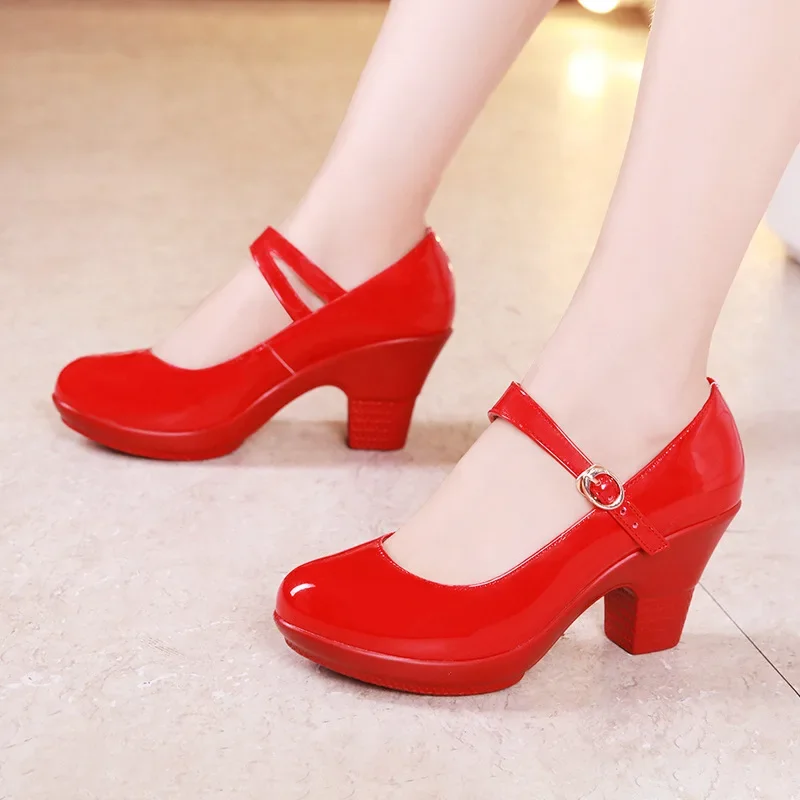 Small Size 32-43 Medium Block  – Block Heel Ankle Boots recenzja i cena