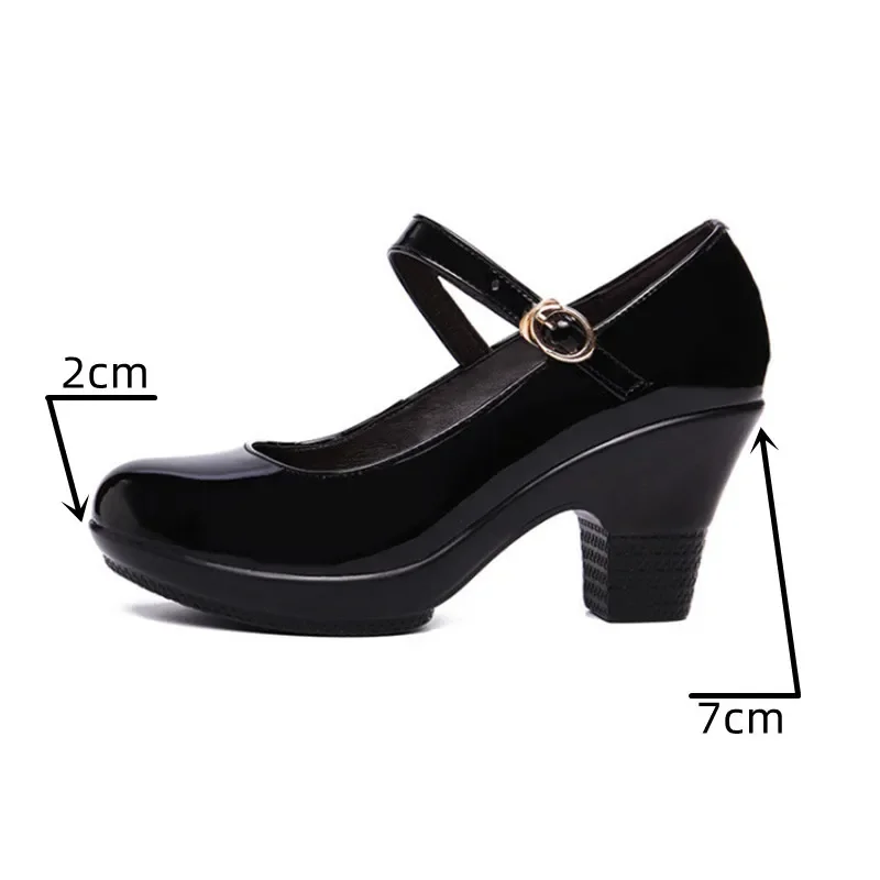 Small Size 32-43 Medium Block  – Block Heel Ankle Boots recenzja i cena
