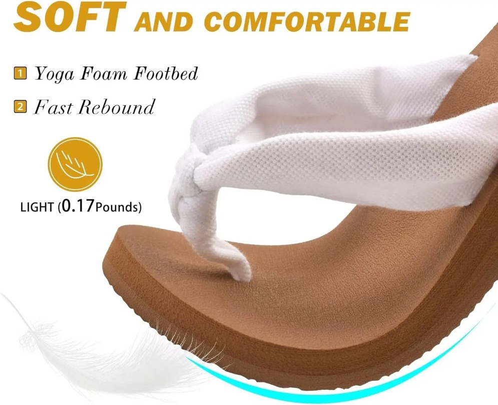 Cloud Flip Flops Women Sandals – Women'S Shoes With Arch Support recenzja i cena
