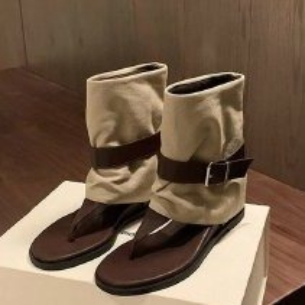 Vintage Color Block Toe Ring S – Block Heel Ankle Boots recenzja i cena