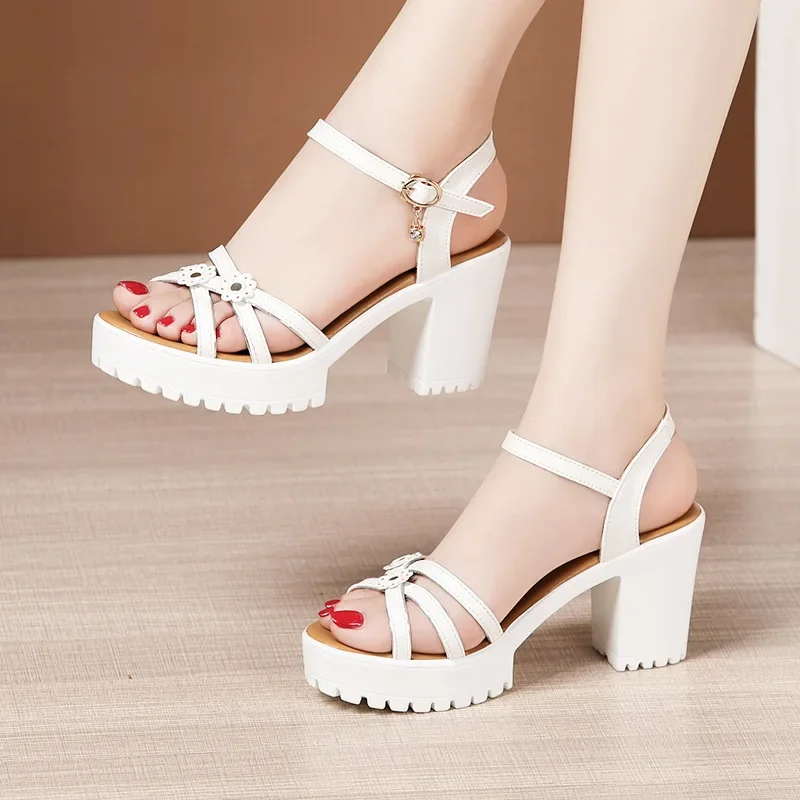 8cm Small Size 32-43 Elegant F – Block Heel Ankle Boots recenzja i cena