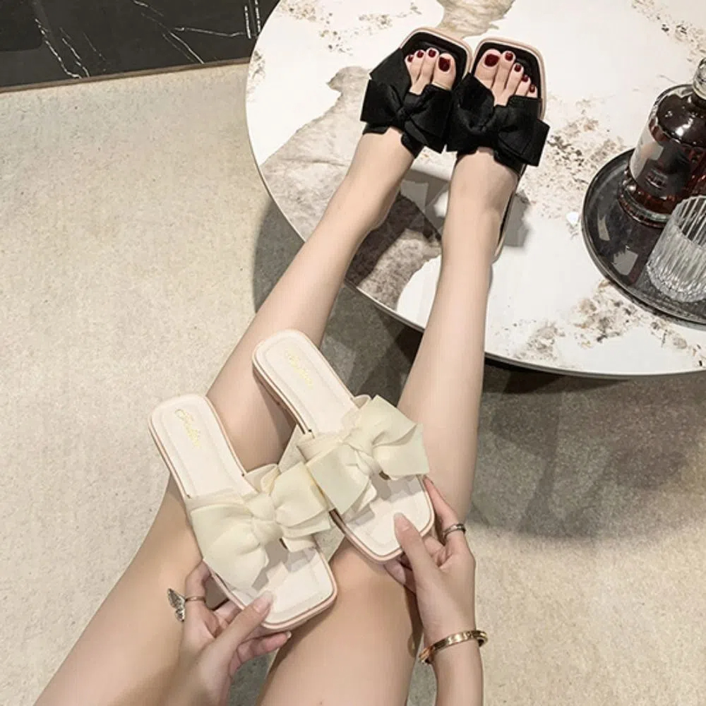 Casual Soft Sole Bowknot Slipp – Jelly Sandal Women recenzja i cena