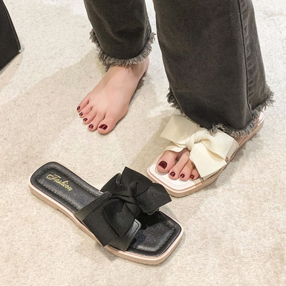 Casual Soft Sole Bowknot Slipp – Jelly Sandal Women recenzja i cena