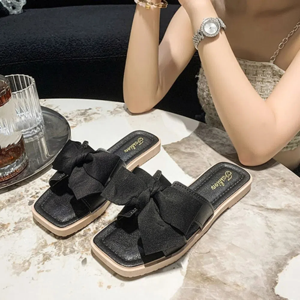 Casual Soft Sole Bowknot Slipp – Jelly Sandal Women recenzja i cena