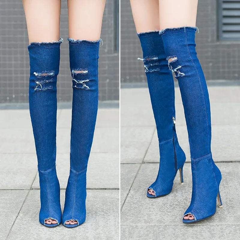 2025 Boots Women Summer Autumn – Women Shoes Jeans recenzja i cena